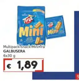 Italy Cash Multipack snack Mini Trà Galbusera offerta