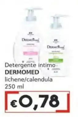 Italy Cash Detergente intimo DERMOMED lichene/calendula offerta