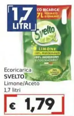 Italy Cash Ecoricarica Svelto Limone/Aceto offerta