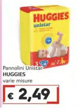Italy Cash Pannolini Unistar Huggies offerta