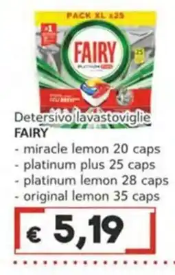 Italy Cash Detersivo lavastoviglie FAIRY offerta