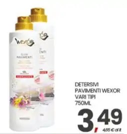 Eurospar Detersivi pavimenti Wexor offerta