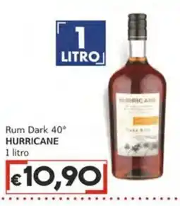 Italy Cash Rum Dark 40° Hurricane offerta