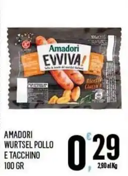 Vibian Amadori wursel pollo e tacchino offerta