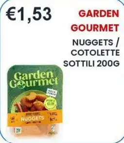 Caramico Garden Gourmet Nuggets offerta