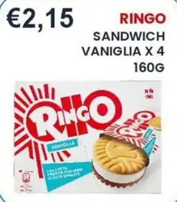 Caramico Ringo sandwich vaniglia offerta