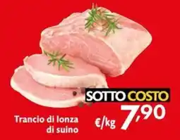 Eurospesa Trancio di lonza di suino offerta