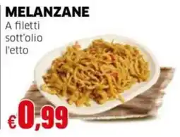 Mercati Alimentari Melanzane a filetti sott'olio offerta