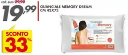 Italmark Guanciale Memory Dream offerta