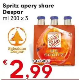 DeSpar Express Spritz apery share offerta