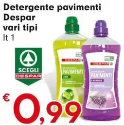 DeSpar Express Detergente pavimenti Despar offerta