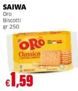 Mercati Alimentari SAIWA Oro Biscotti Classico offerta