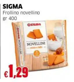 Mercati Alimentari Sigma Frollino novellino offerta