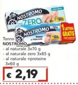 Italy Cash Tonno NOSTROMO offerta