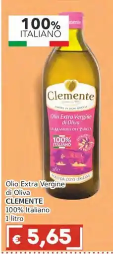 Italy Cash Olio Extra Vergine di Oliva Clemente offerta