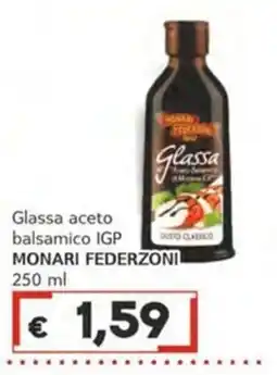 Italy Cash Glossa aceto balsamico IGP Monari Federzoni offerta