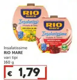 Italy Cash Insalatissime RIO MARE offerta