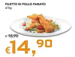 Migross Supermercati e Market Filetto di pollo panato offerta