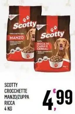 Vibian Scotty crocchette manzo/zuppa ricca offerta