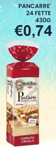 Caramico Pan Carre' Mulino Bianco offerta