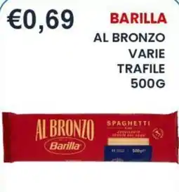 Caramico Barilla spaghetti al bronzo varie trafilé offerta