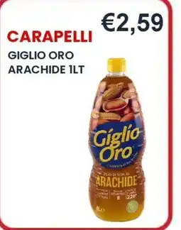 Caramico Carapelli Giglio Oro Arachide 1lt offerta