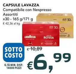 Migross Supermercati e Market Capsule Lavazza offerta