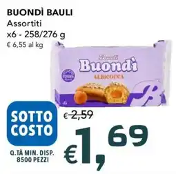 Migross Supermercati e Market Buondì Bauli Assortiti offerta