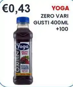 Caramico Yoga frutti rossi offerta