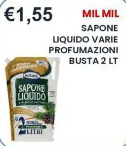 Caramico Sapone liquido Mil Mil offerta