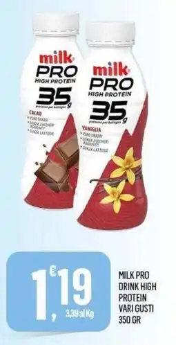 Vibian Milk Pro drink high protein offerta