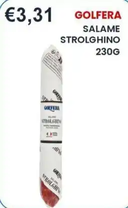 Caramico Golf era salame strolghino offerta