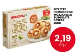 Eurospar Pizzette pomodoro e mozzarella offerta