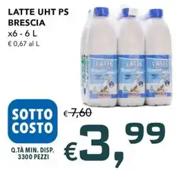 Migross Supermercati e Market Latte UHT PS Brescia offerta