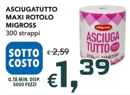 Migross Supermercati e Market Asciugatutto Migross offerta
