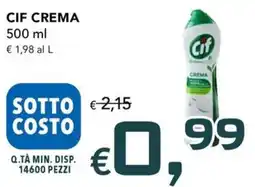 Migross Supermercati e Market Cif crema offerta
