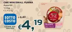 Migross Supermercati e Market One mini/small Purina delicate offerta