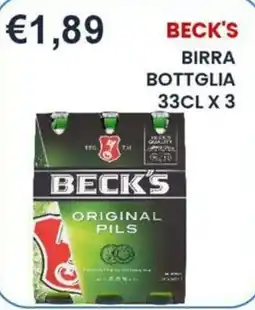 Caramico Beck's birra offerta
