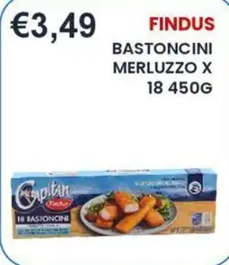 Caramico Bastoncini merluzzo offerta