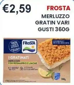 Caramico Frosta i gratinati merluzzo con rosmarino e limone offerta