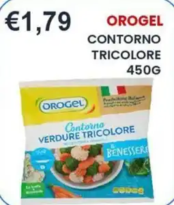Caramico Orogel contorno verdure tricolore offerta
