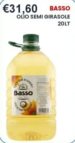Caramico Olio semi girasole Basso offerta