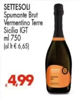 Despar Settesoli Spumante Brut offerta