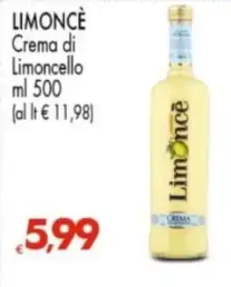 Despar Limoncè Crema di Limoncello offerta