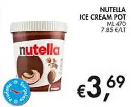 Coal City Nutella ice cream pot offerta