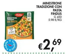 Coal City Minestrone tradizione con pasta Findus offerta