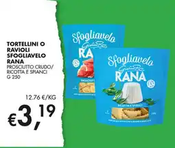 Coal City Tortellini o ravioli sfogliavelo rana offerta