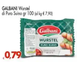 Despar Galbani Wurstel di Puro Suino offerta