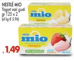 Despar Nestlé mio Yogurt vari gusti offerta