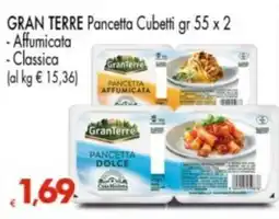 Despar Pancetta Cubetti GranTerre offerta